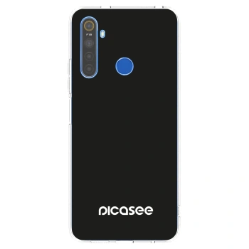 Picasee silikonový průhledný obal pro Realme 5 - Picasee