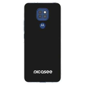 Picasee silikonový průhledný obal pro Motorola Moto G9 Play - Picasee