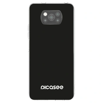 Picasee silikonový černý obal pro Xiaomi Poco X3 Pro - Picasee