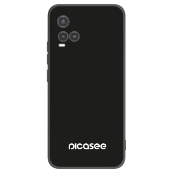 Picasee silikonový černý obal pro Vivo Y33s - Picasee