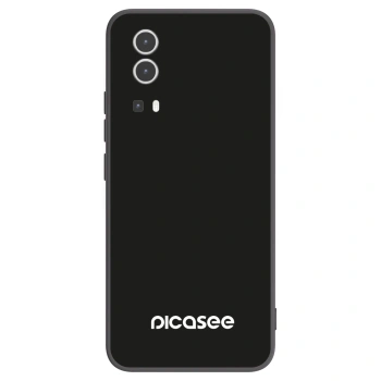 Picasee silikonový černý obal pro Vivo Y72 5G - Picasee