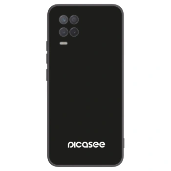 Picasee silikonový černý obal pro Realme 8 5G - Picasee