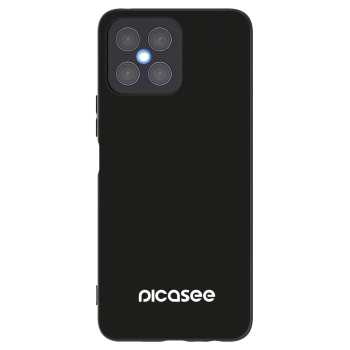 Picasee silikonový černý obal pro Honor X8 4G - Picasee