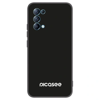 Picasee silikonový černý obal pro OPPO Reno 5 5G - Picasee