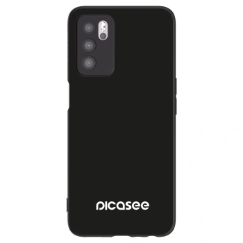 Picasee silikonový černý obal pro OPPO A16s - Picasee