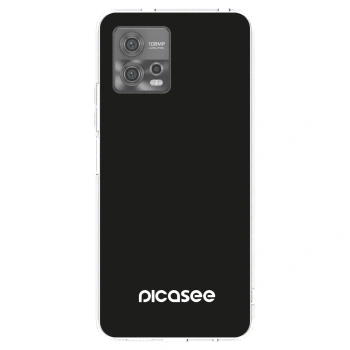 Picasee silikonový průhledný obal pro Motorola Moto G72 - Picasee