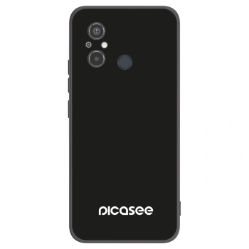 Picasee silikonový černý obal pro Xiaomi Redmi 12C - Picasee