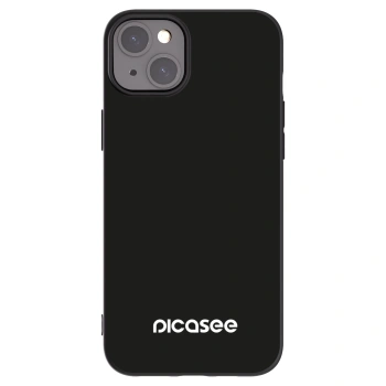 Picasee silikonový černý obal pro Apple iPhone 15 Plus - Picasee