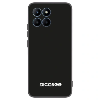 Picasee silikonový černý obal pro Honor 70 Lite - Picasee