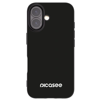 Picasee silikonový černý obal pro Apple iPhone 16 - Picasee