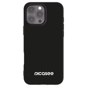 Picasee silikonový černý obal pro Apple iPhone 16 Pro Max - Picasee