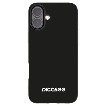 Picasee silikonový černý obal pro Apple iPhone 16 Plus - Picasee