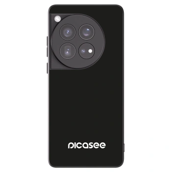Picasee silikonový černý obal pro OnePlus 12 5G - Picasee