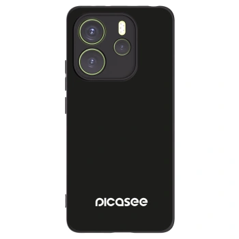 Picasee silikonový černý obal pro Xiaomi Redmi Note 14 4G - Picasee