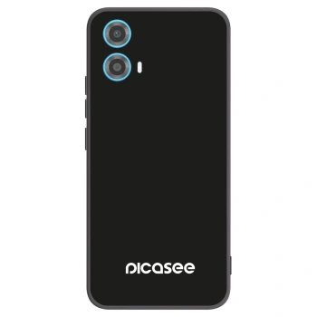 Picasee silikonový černý obal pro Motorola Moto G34 5G - Picasee