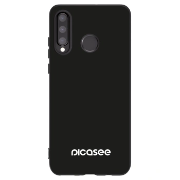 Picasee silikonový černý obal pro Huawei P30 Lite - Picasee