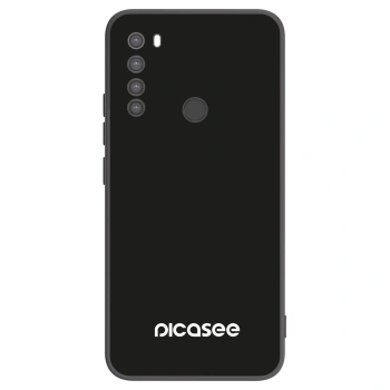 Picasee silikonový černý obal pro Xiaomi Redmi Note 8 - Picasee