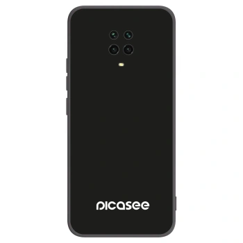 Picasee silikonový černý obal pro Xiaomi Redmi Note 9 Pro - Picasee