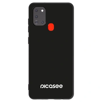 Picasee silikonový černý obal pro Samsung Galaxy A21s - Picasee