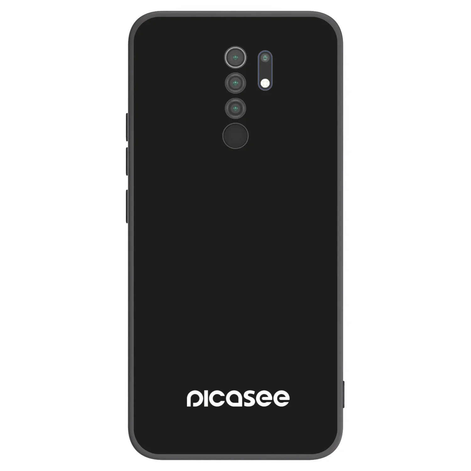 Picasee silikonový černý obal pro Xiaomi Redmi 9 - Picasee