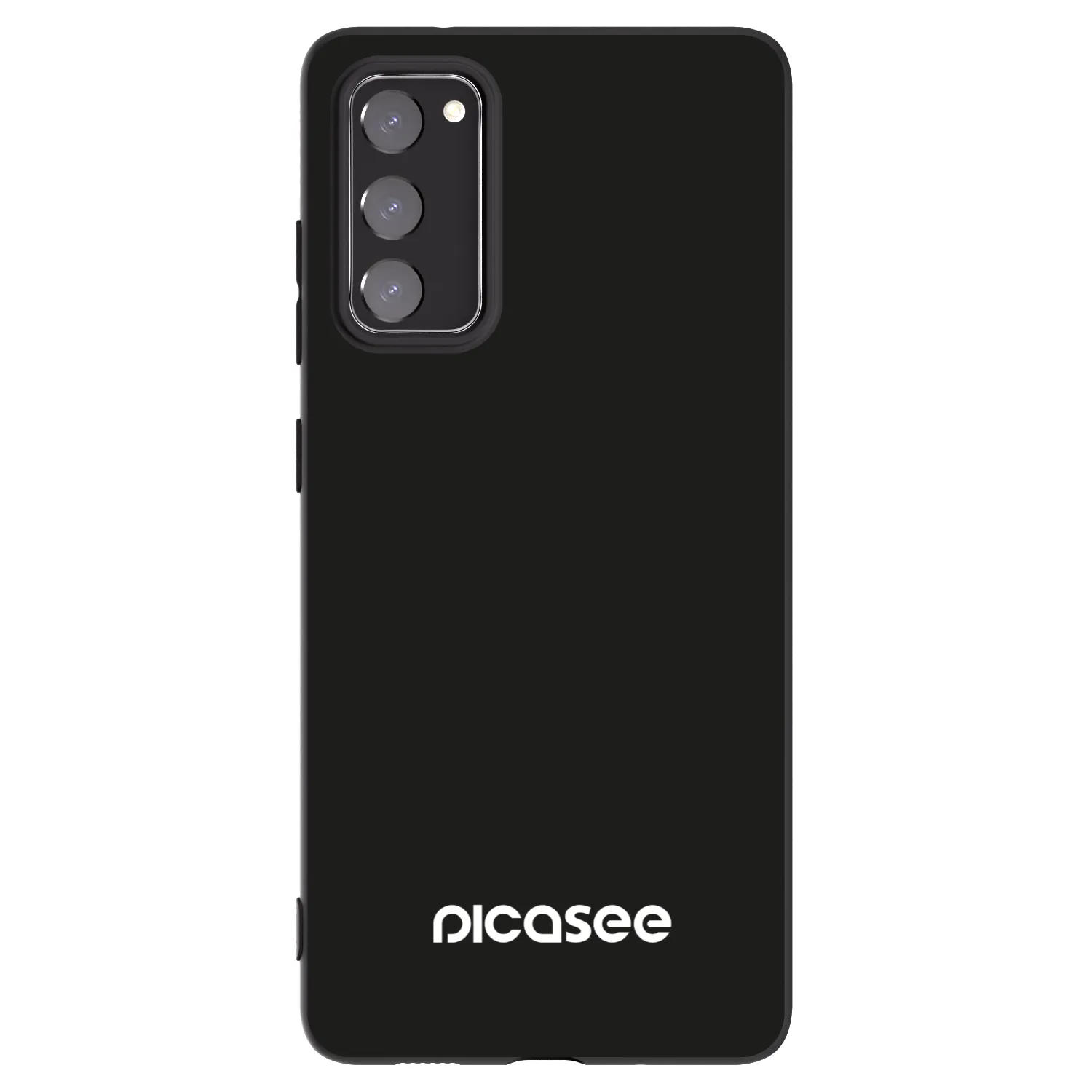 Picasee silikonový černý obal pro Samsung Galaxy S20 FE - Picasee