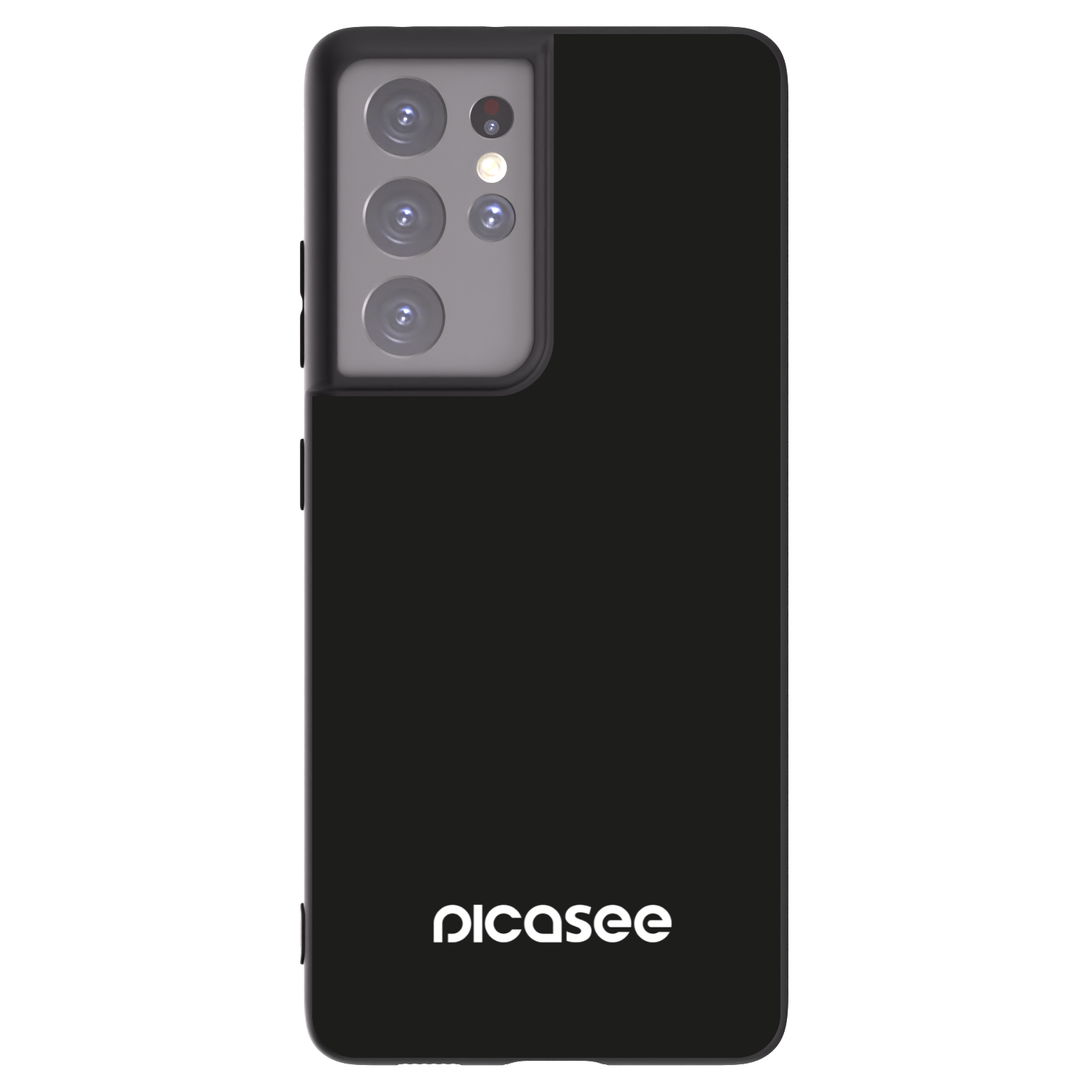Picasee silikonový černý obal pro Samsung Galaxy S21 Ultra 5G G998B - Picasee