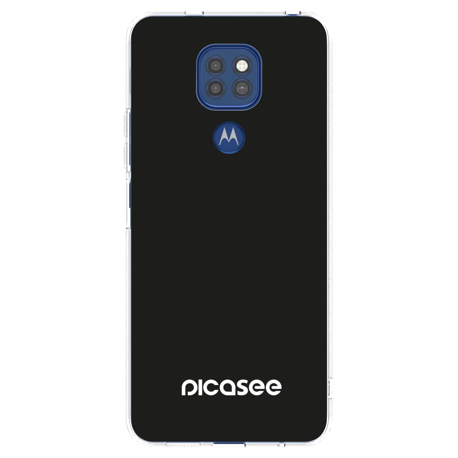 Picasee silikonový průhledný obal pro Motorola Moto G9 Play - Picasee