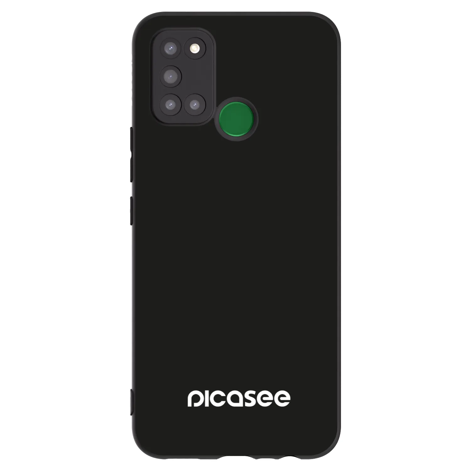 Picasee silikonový černý obal pro Realme 7i - Picasee