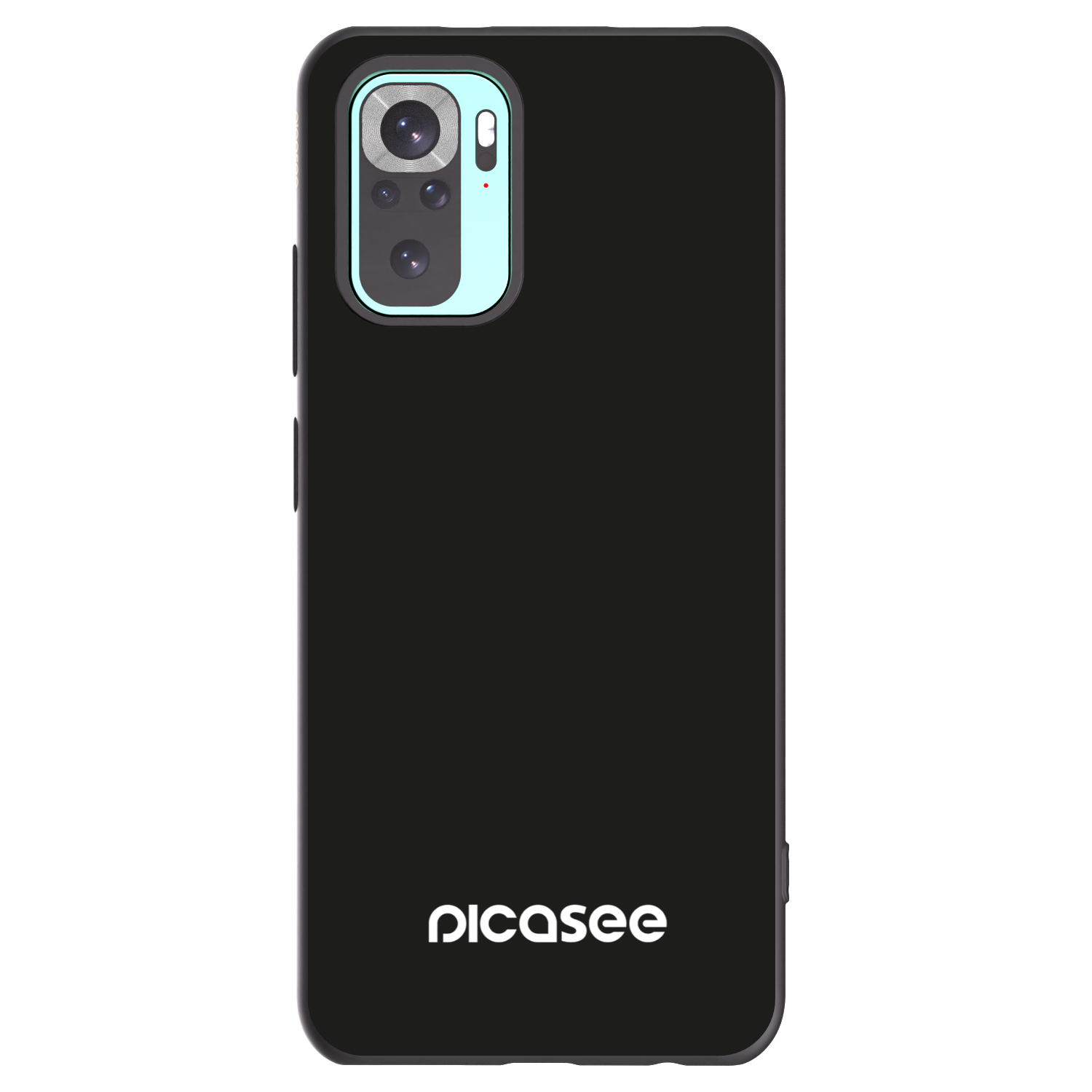 Picasee silikonový černý obal pro Xiaomi Redmi Note 10 Pro - Picasee