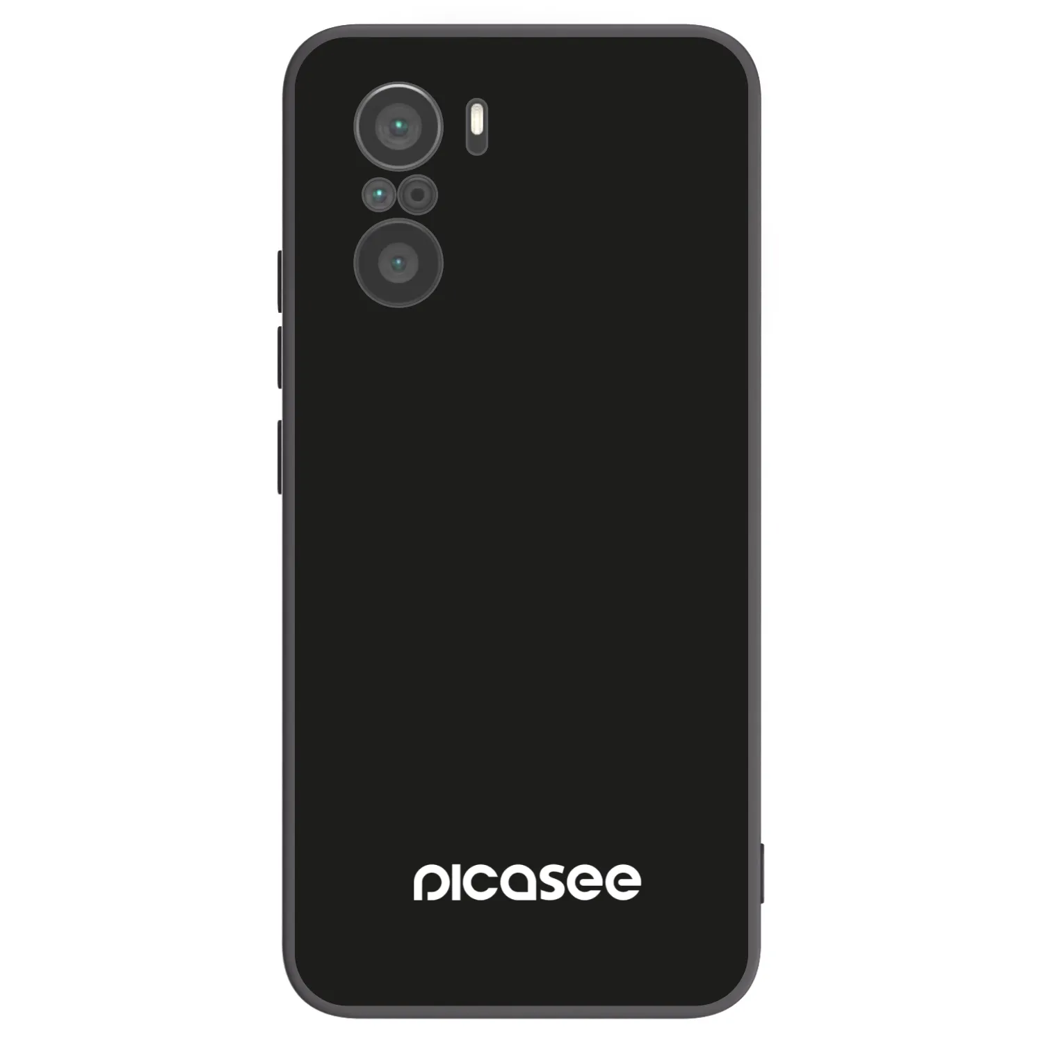 Picasee silikonový černý obal pro Xiaomi Poco F3 - Picasee