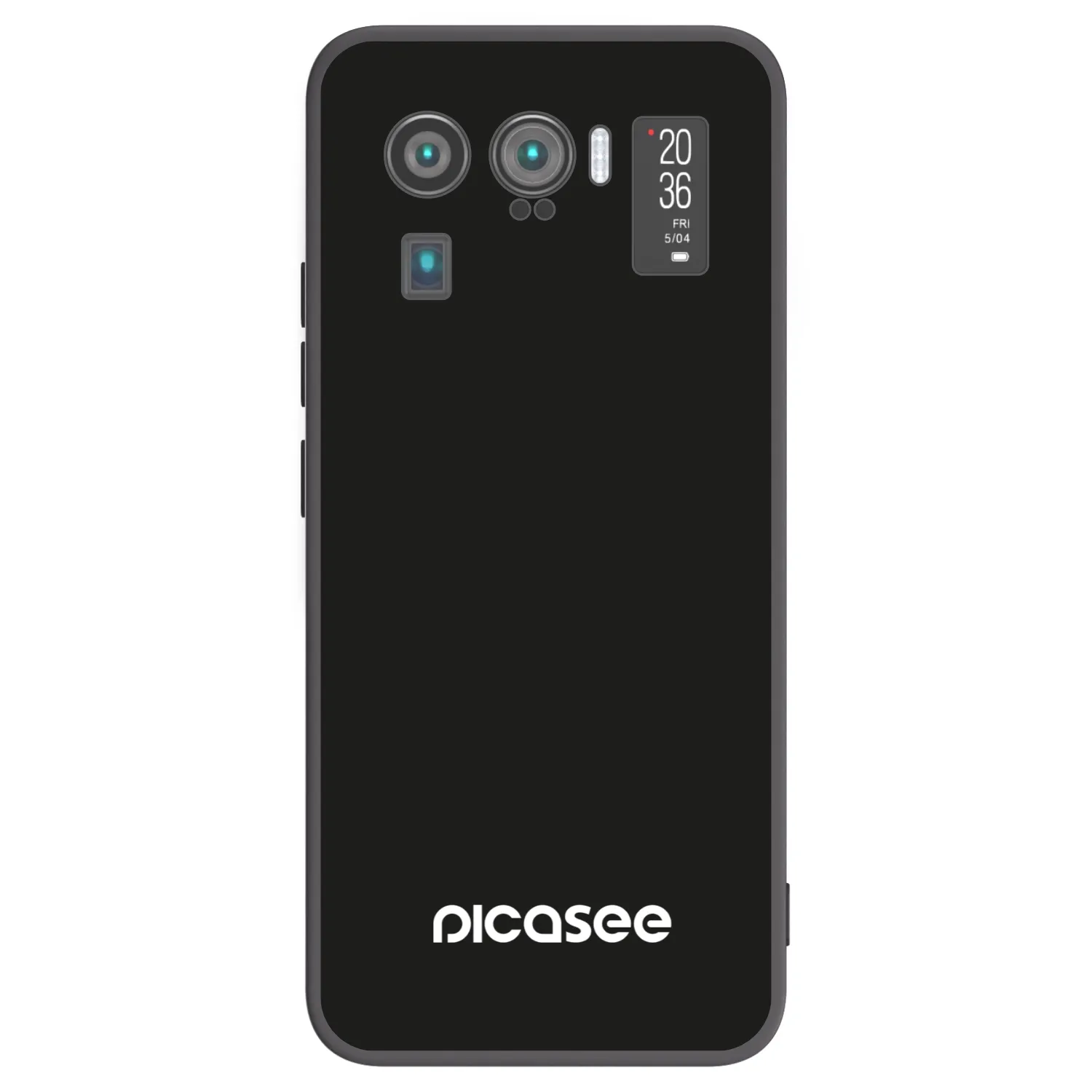 Picasee silikonový černý obal pro Xiaomi Mi 11 Ultra - Picasee