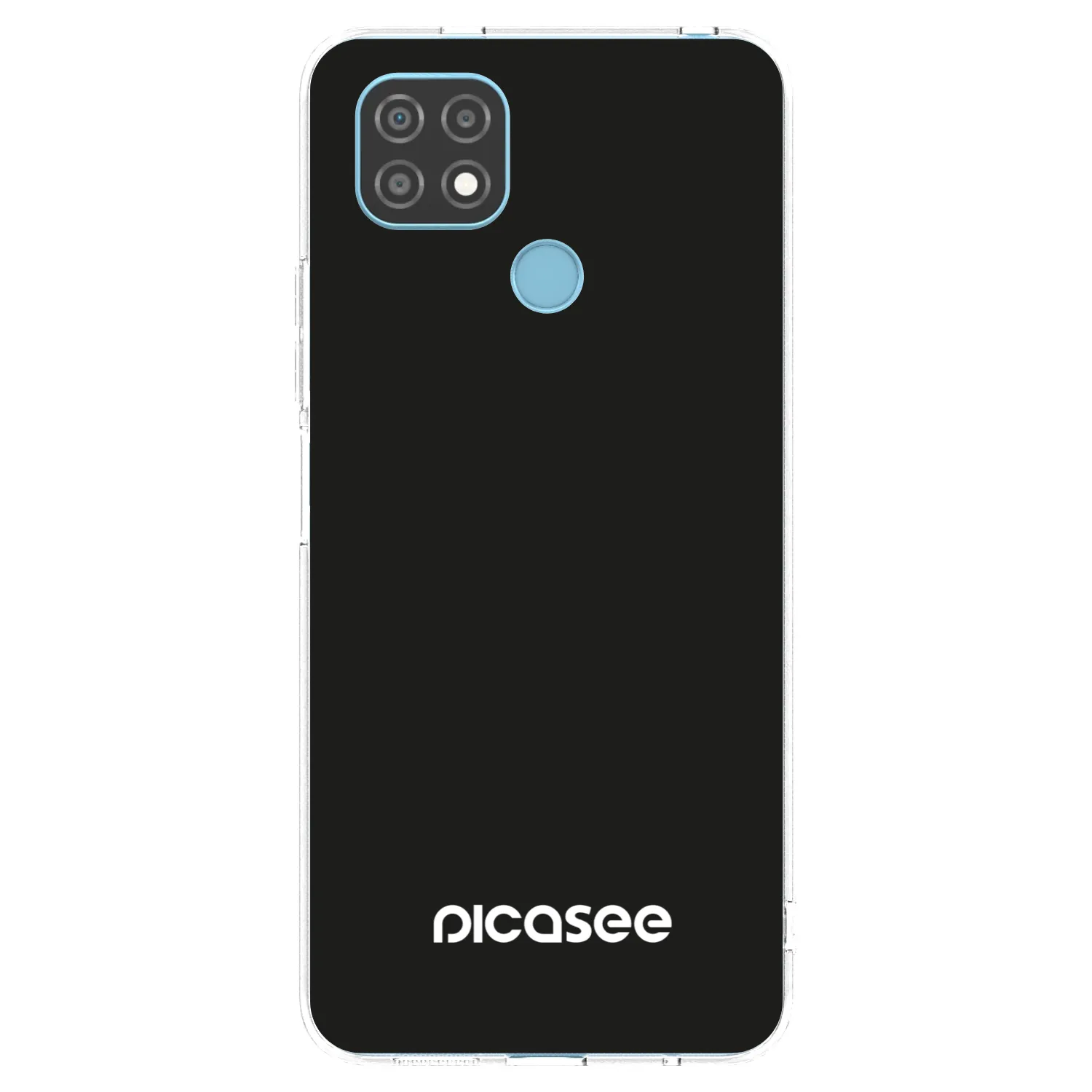 Picasee silikonový průhledný obal pro Realme C21 - Picasee