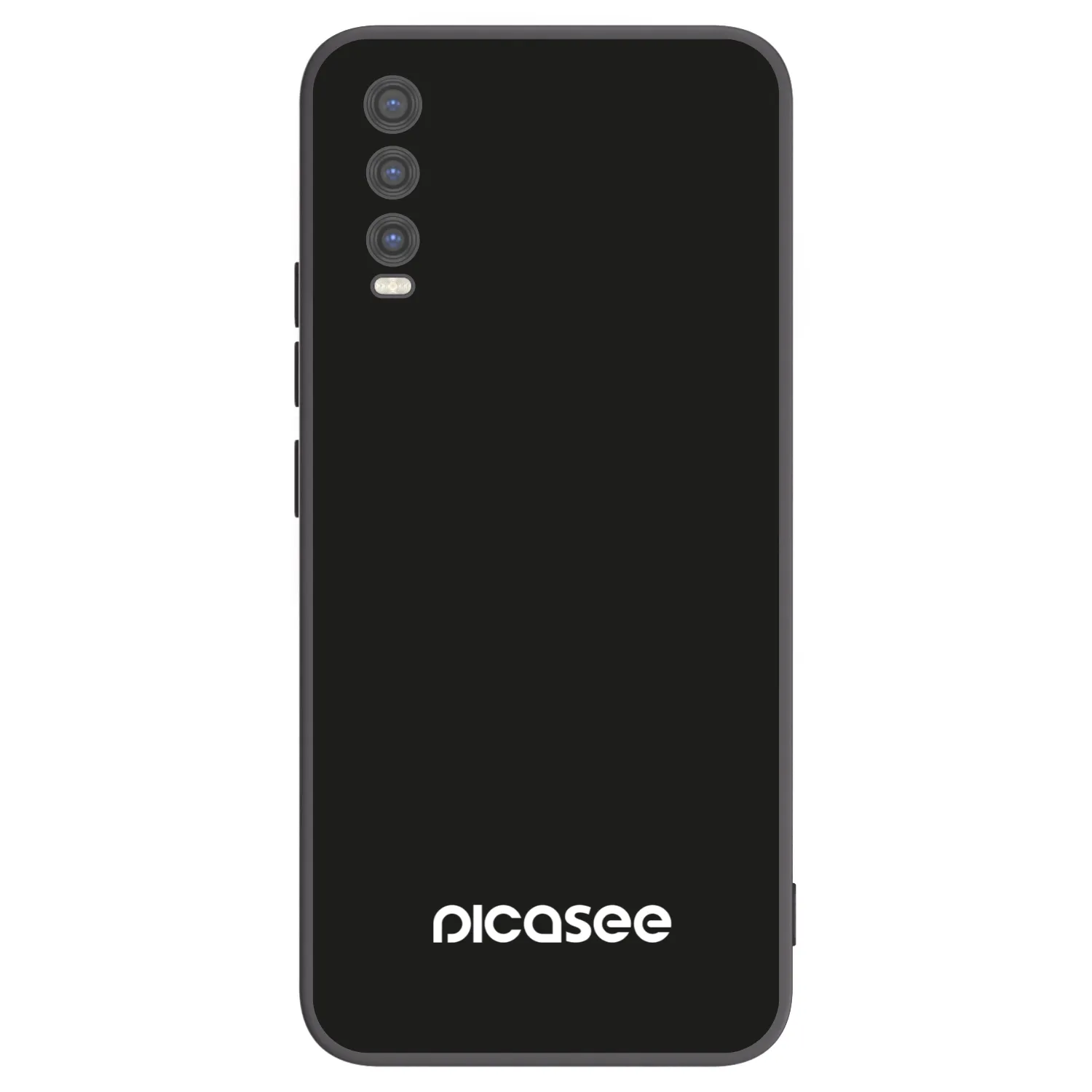 Picasee silikonový černý obal pro Vivo Y20s - Picasee