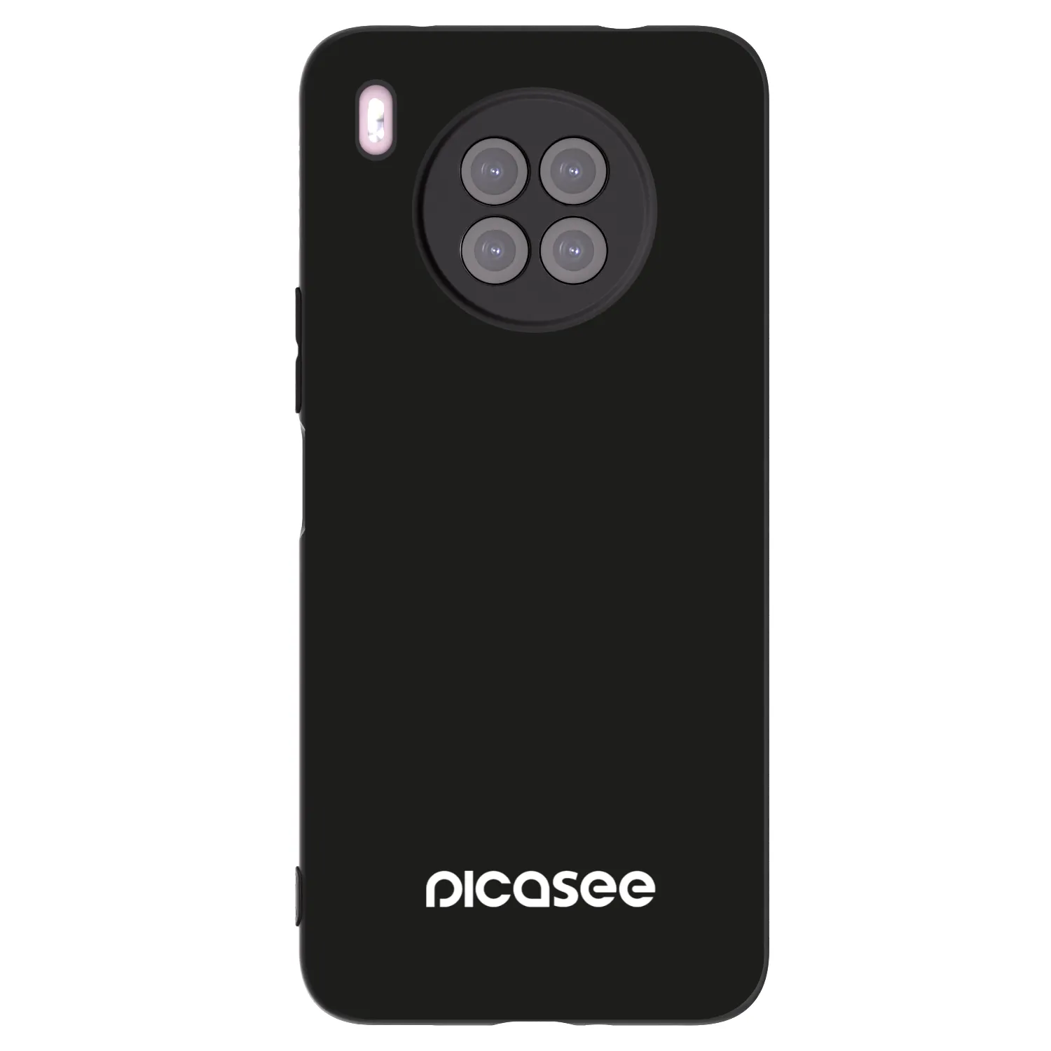 Picasee silikonový černý obal pro Huawei Nova 8i - Picasee