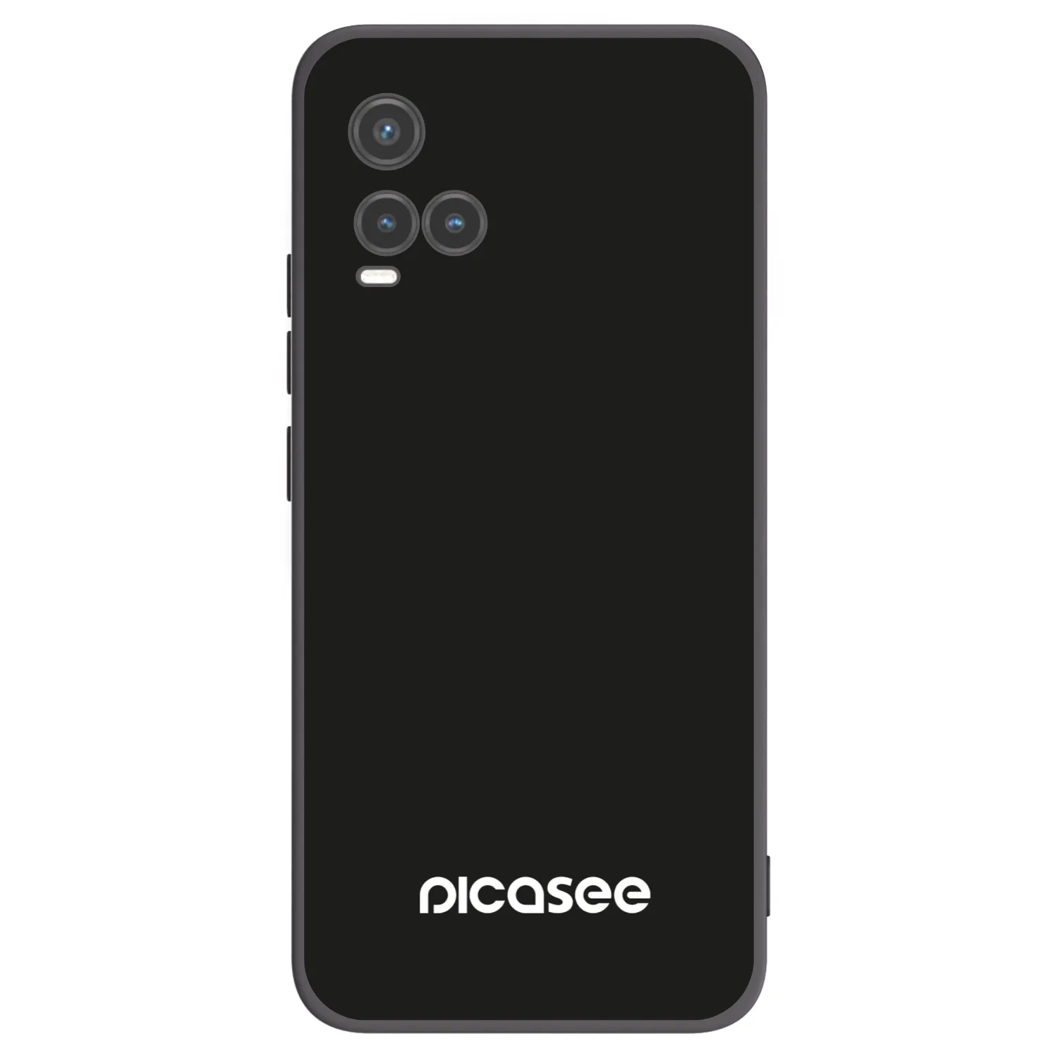 Picasee silikonový černý obal pro Vivo Y33s - Picasee