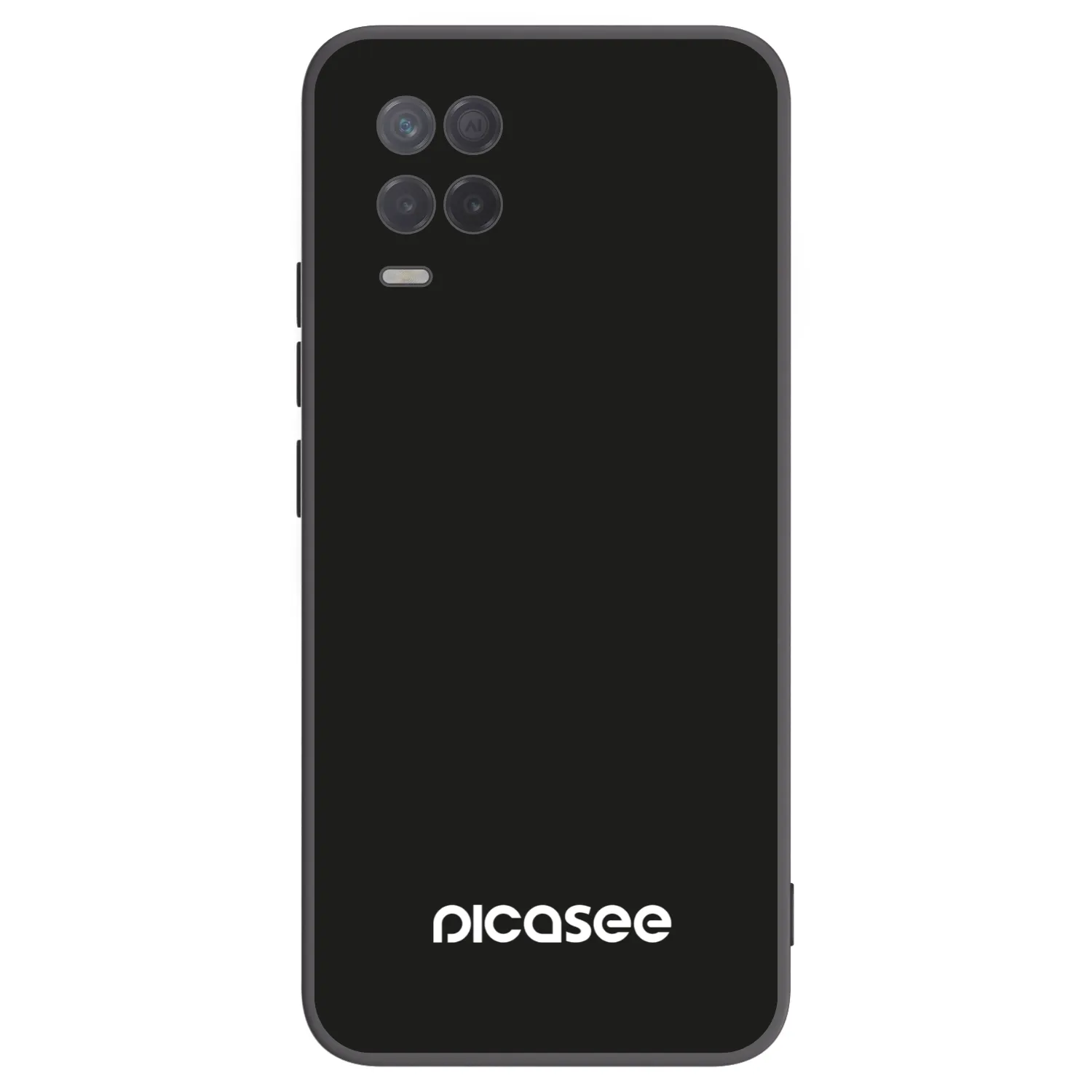 Picasee silikonový černý obal pro Realme 8 5G - Picasee