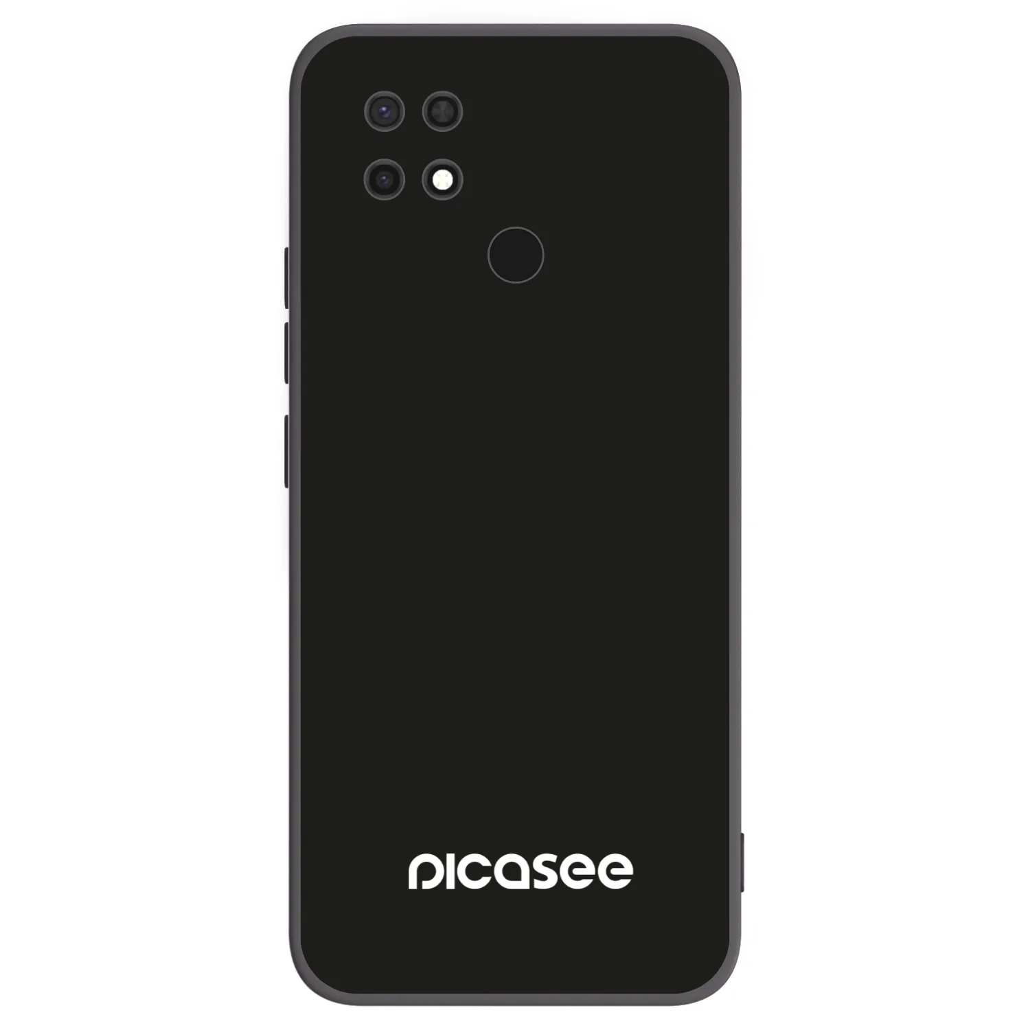 Picasee silikonový černý obal pro Xiaomi Redmi 10C - Picasee