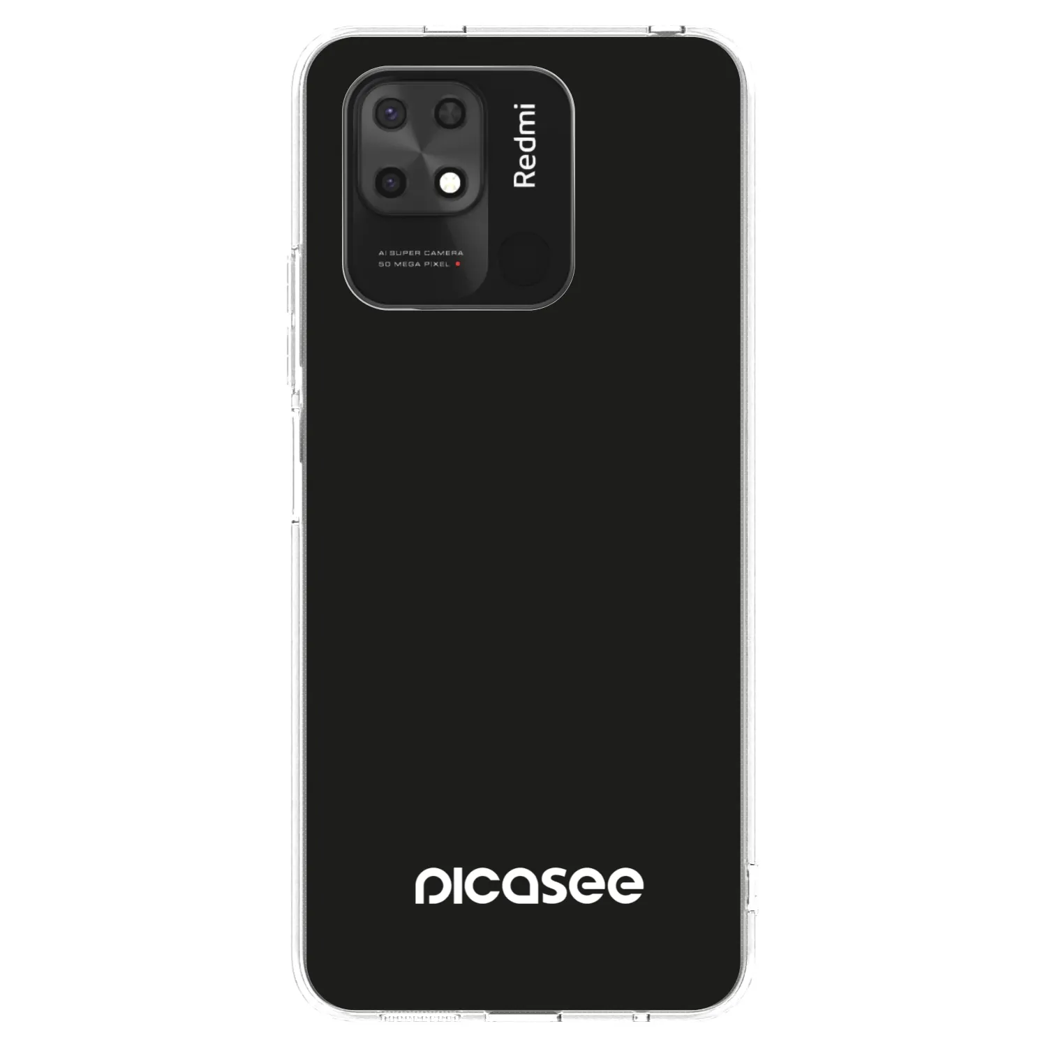Picasee silikonový průhledný obal pro Xiaomi Redmi 10C - Picasee