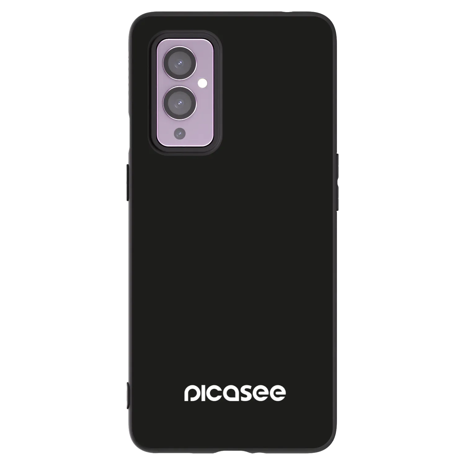 Picasee silikonový černý obal pro OnePlus 9 - Picasee