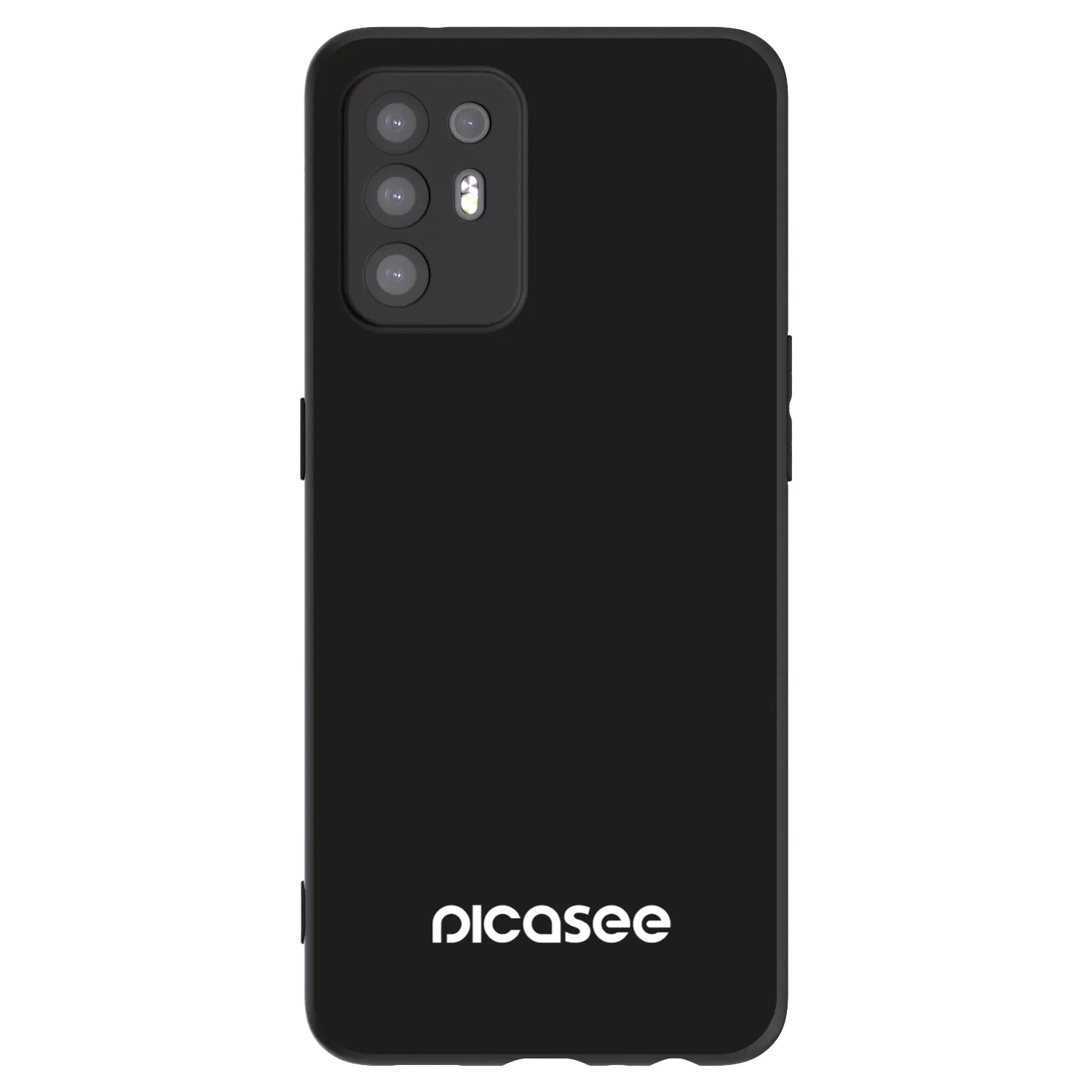 Picasee silikonový černý obal pro OPPO A94 5G - Picasee