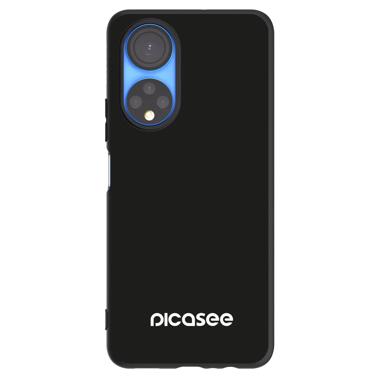 Picasee silikonový černý obal pro Honor X7 - Picasee