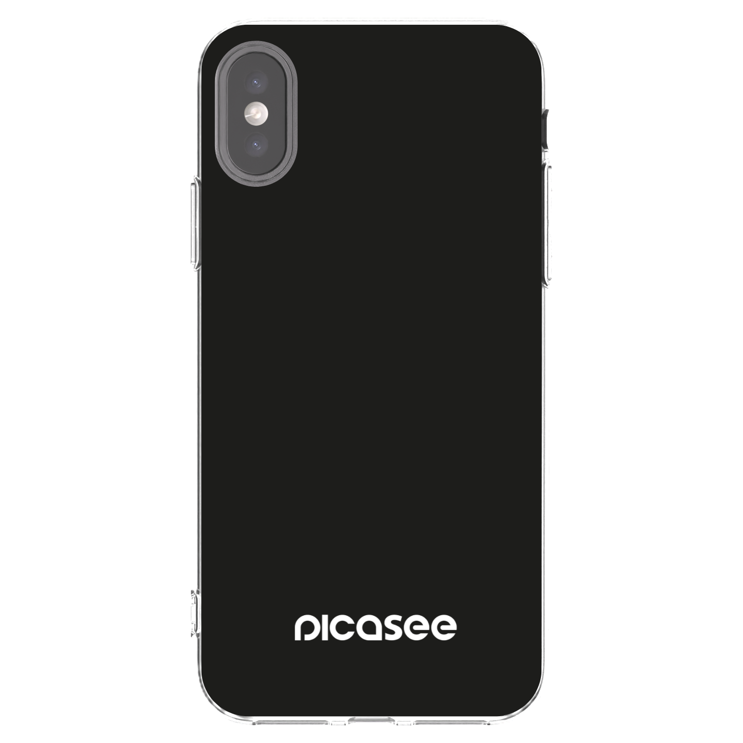 Picasee silikonový průhledný obal pro Apple iPhone X/XS - Picasee