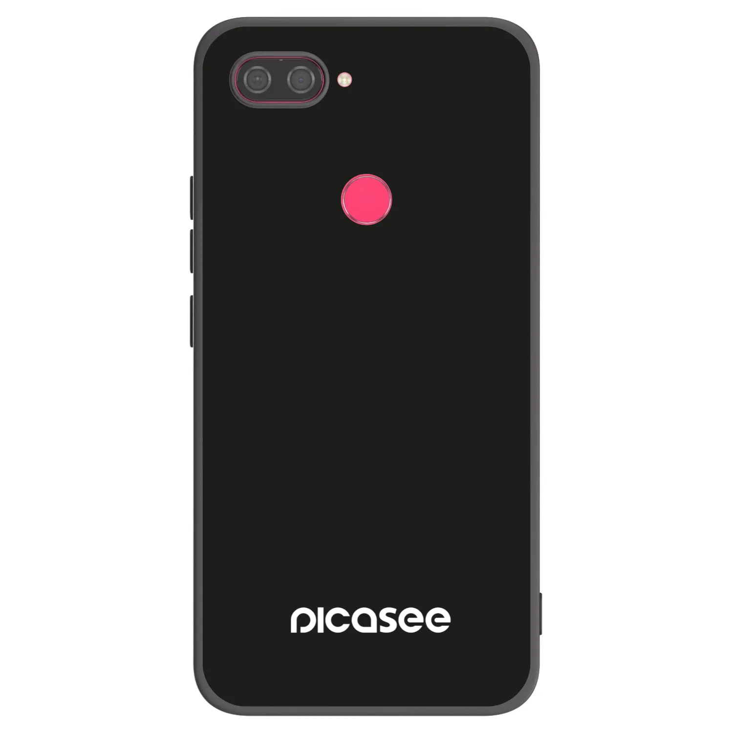 Picasee silikonový černý obal pro Xiaomi Mi 8 Lite - Picasee