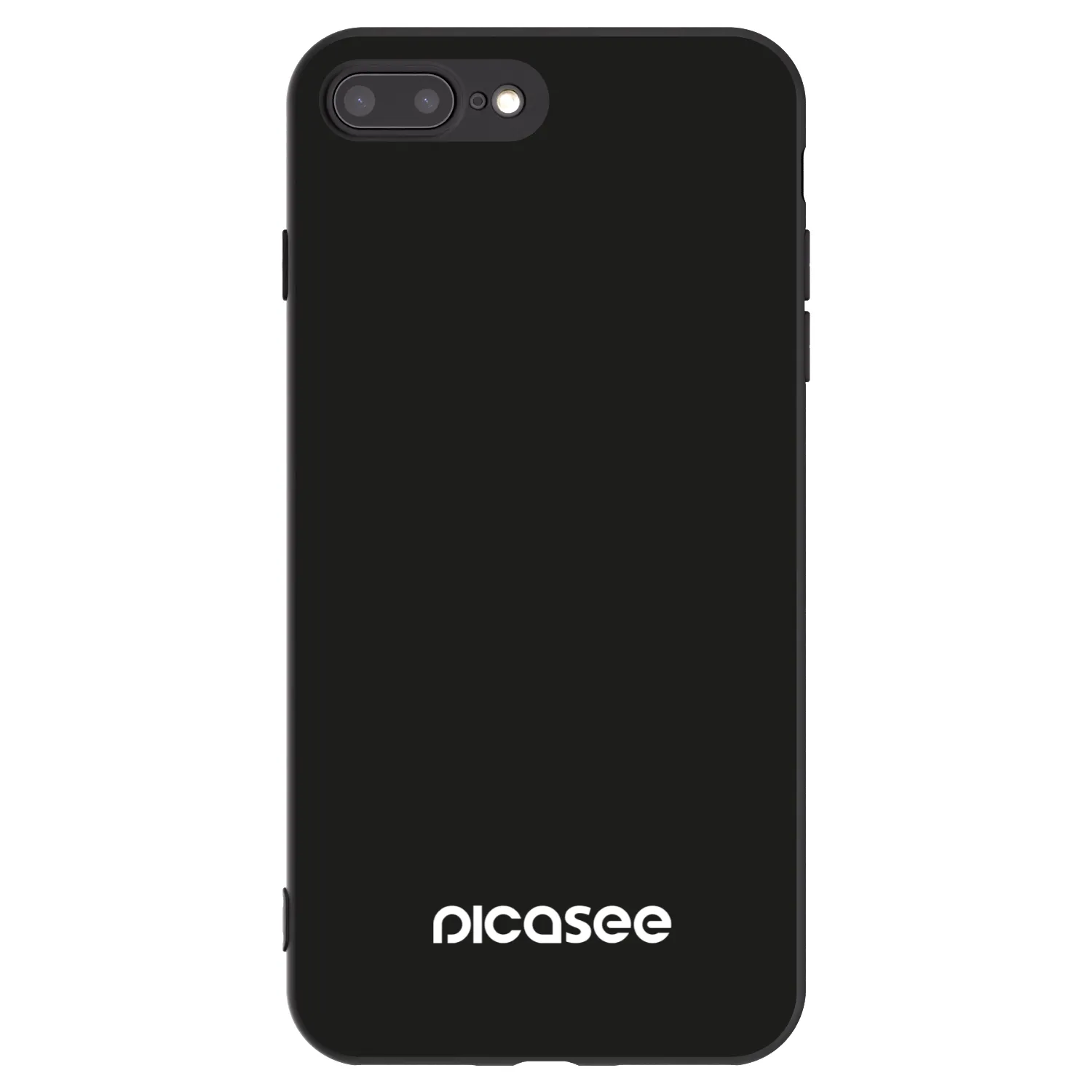 Picasee silikonový černý obal pro Apple iPhone 7 Plus - Picasee