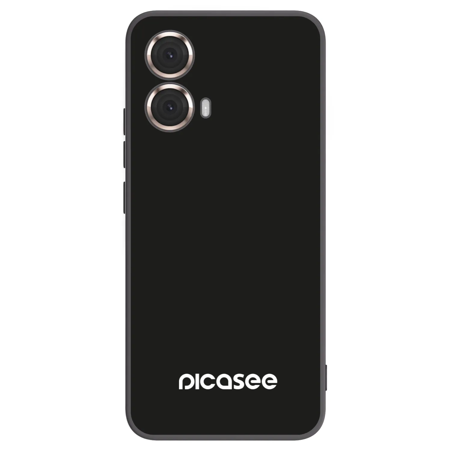 Picasee silikonový černý obal pro Motorola Moto G85 - Picasee