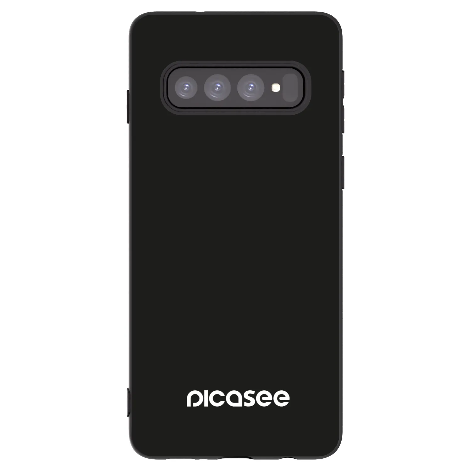 Picasee silikonový černý obal pro Samsung Galaxy S10 G973 - Picasee