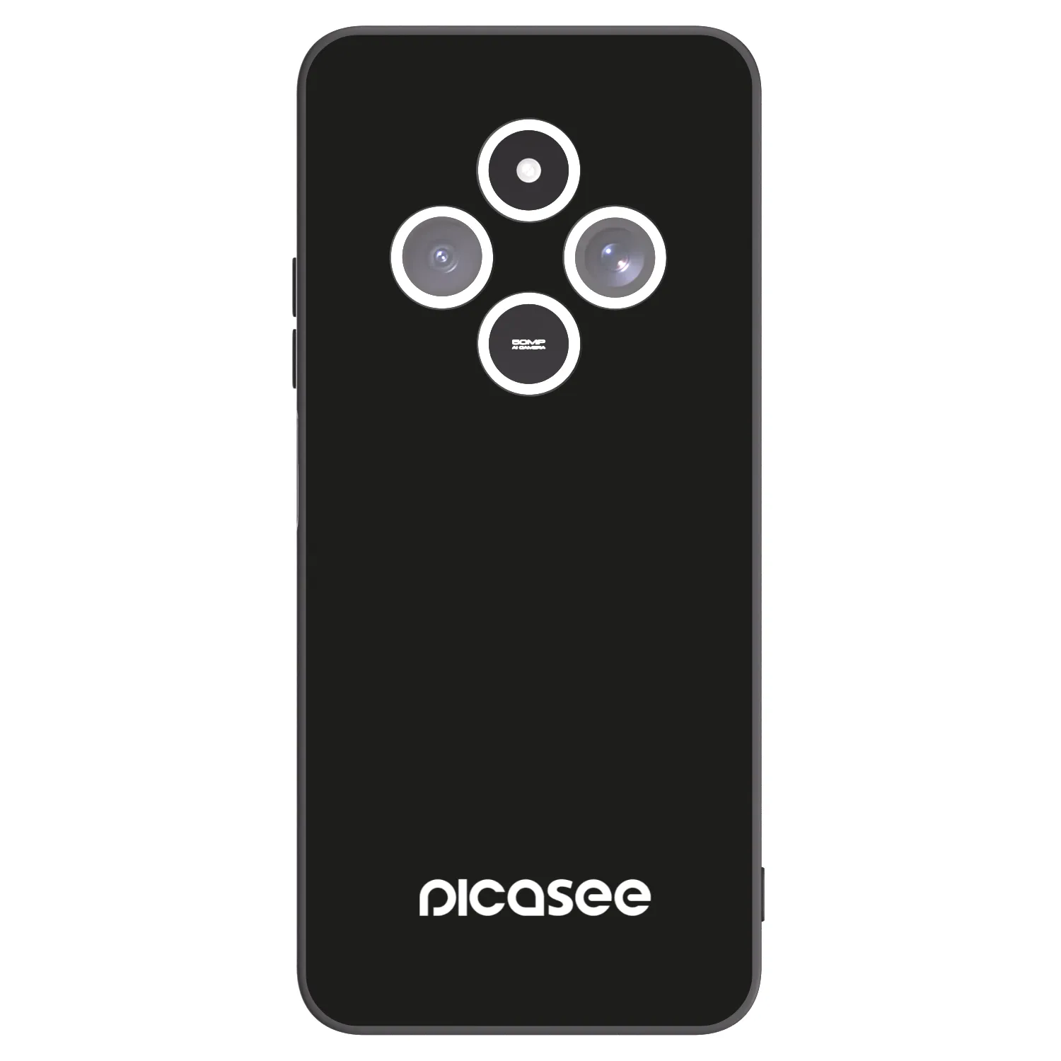 Picasee silikonový černý obal pro Xiaomi Redmi 14C - Picasee