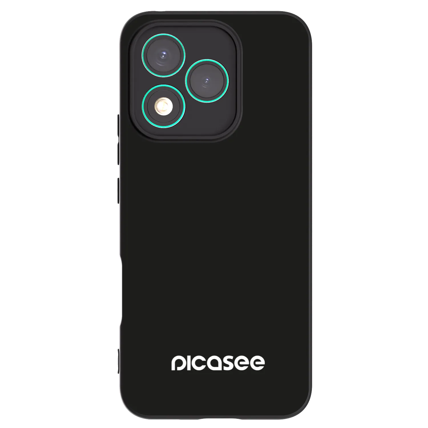 Picasee silikonový černý obal pro Honor 400 Lite 5G - Picasee