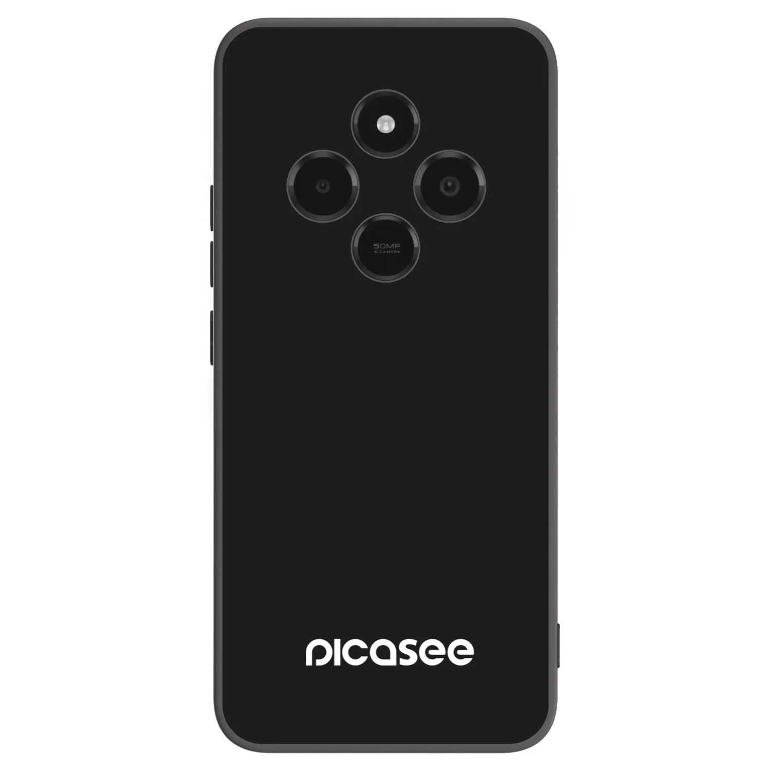 Picasee silikonový černý obal pro Xiaomi Poco C75 - Picasee