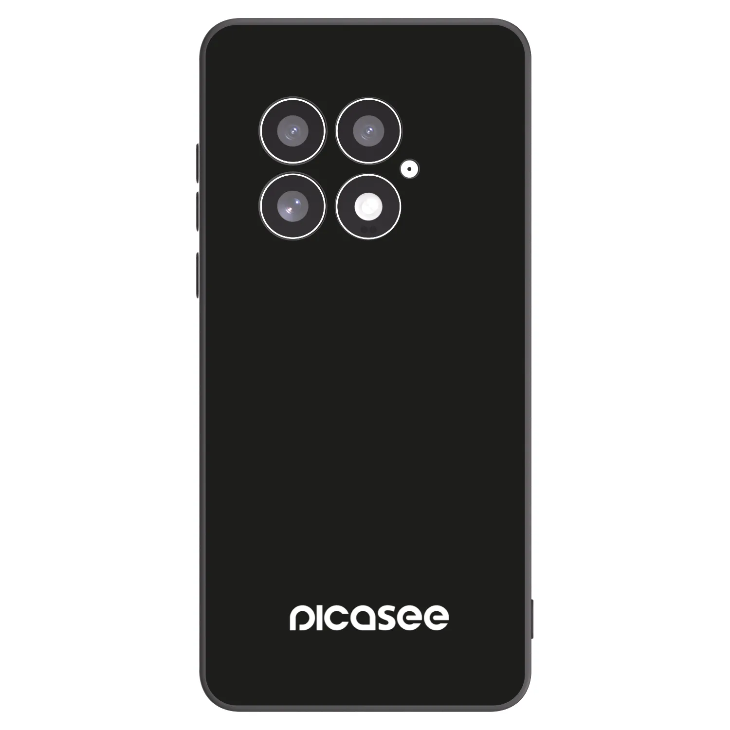 Picasee silikonový černý obal pro OnePlus 13 5G - Picasee